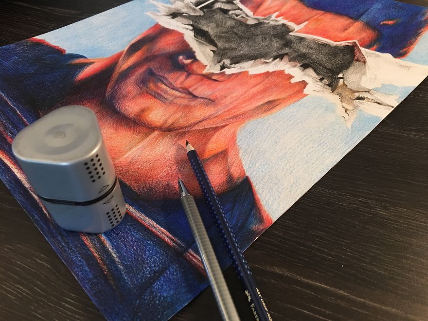 I Recreated 15 Movie Posters With Colouring Pencils