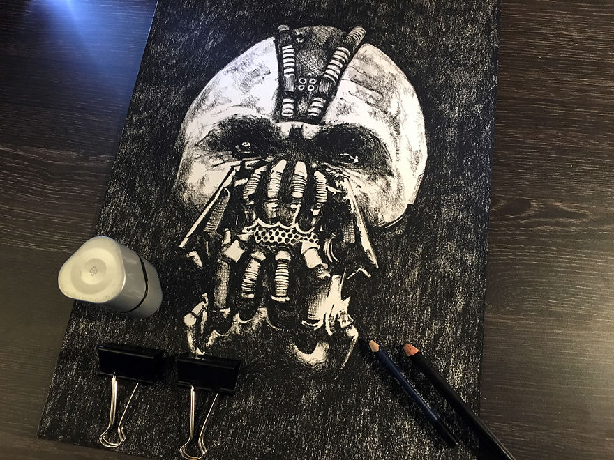 I Recreated 15 Movie Posters With Colouring Pencils