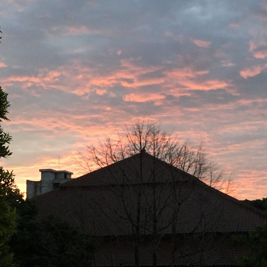 My Office Sunset View #indonesia