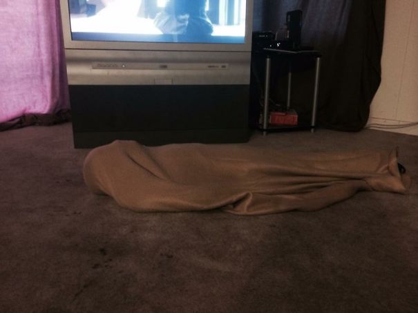 My 5 Year Old Son Playing Hide & Seek From His Twin Sister