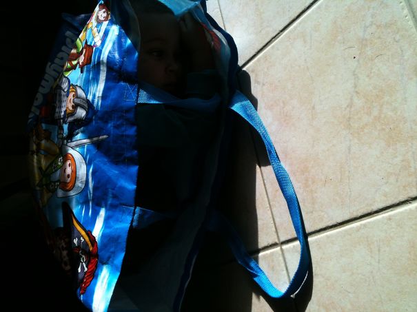 3 Year Old... I Really Was Wondering Where He Could Be ...