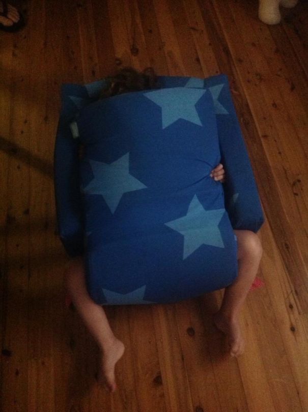 My Niece Playing Hide And Seek