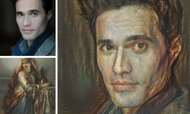 Pictures Combined Using Neural Networks