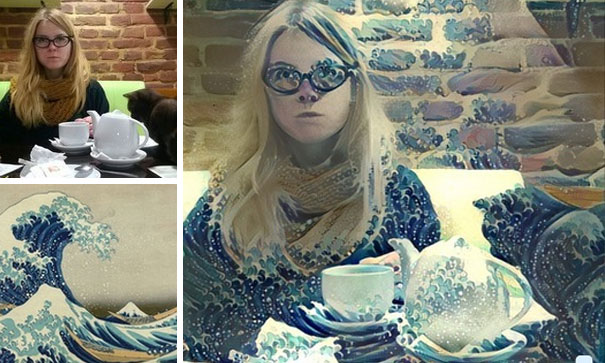 Pictures Combined Using Neural Networks