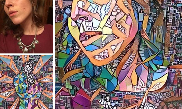 Pictures Combined Using Neural Networks