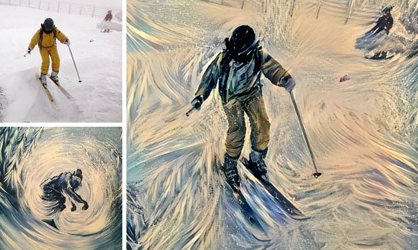 Pictures Combined Using Neural Networks