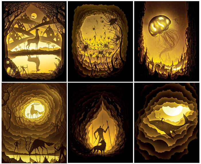 Intricate Paper Art From Hari Panicker And Deepti Nair Intricate Paper Art From Hari Panicker And Deepti Nair