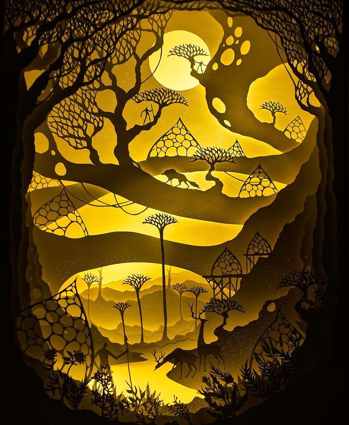 Intricate Paper Art From Hari Panicker And Deepti Nair