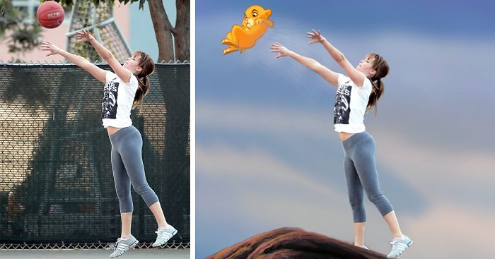 Jennifer Lawrence Plays Basketball And The Photoshop Games Begin (29 pics)