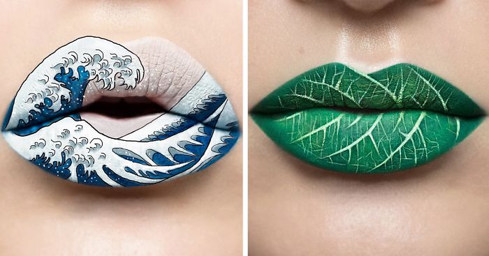 Makeup Artist Turns Her Lips Into Stunning Works Of Art (33 Pics)