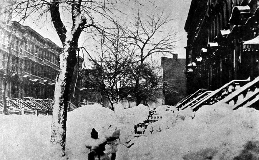 Brooklyn During The White Hurricane