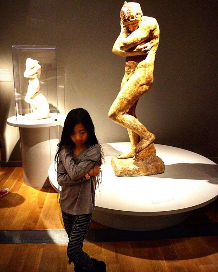 My Daughter Imitates Art That She Sees In Museums We Visit My Daughter Imitates Art That She Sees In Museums We Visit