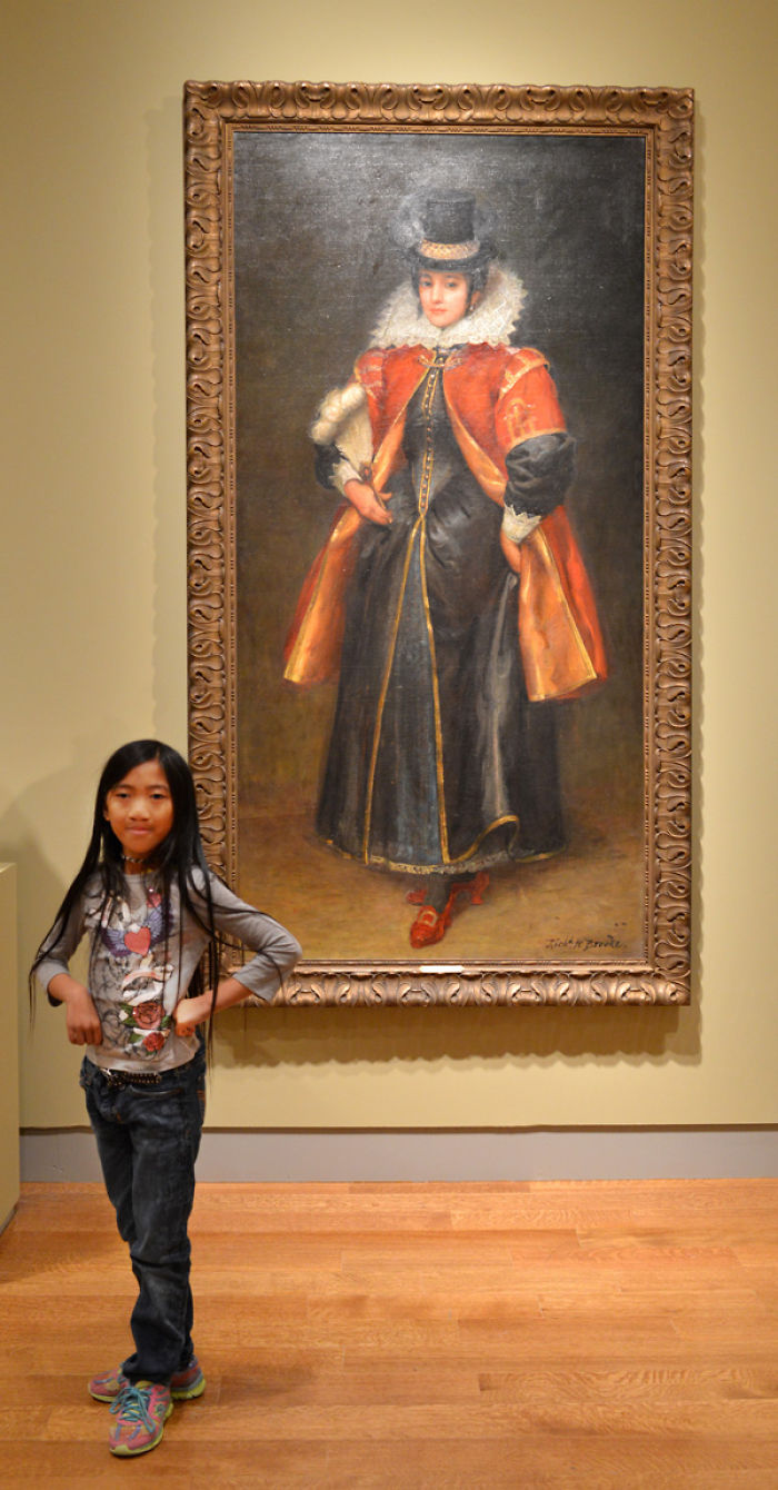 My Daughter Imitates Art That She Sees In Museums We Visit My Daughter Imitates Art That She Sees In Museums We Visit