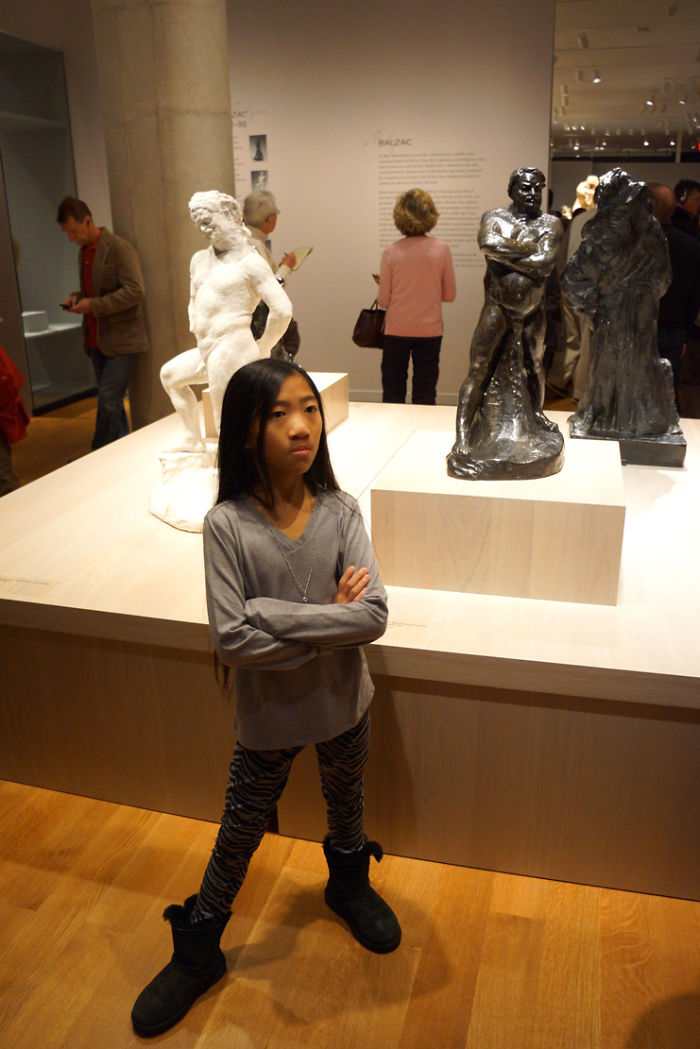 My Daughter Imitates Art That She Sees In Museums We Visit My Daughter Imitates Art That She Sees In Museums We Visit