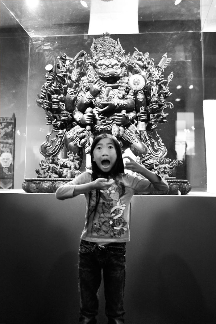 My Daughter Imitates Art That She Sees In Museums We Visit