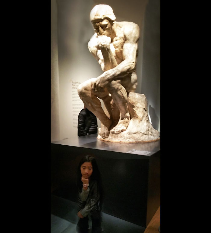 My Daughter Imitates Art That She Sees In Museums We Visit My Daughter Imitates Art That She Sees In Museums We Visit