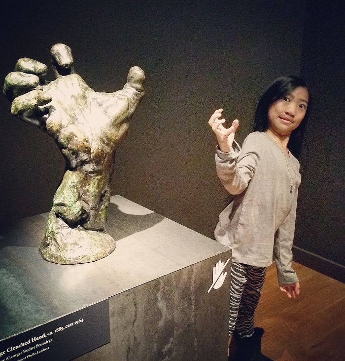 My Daughter Imitates Art That She Sees In Museums We Visit My Daughter Imitates Art That She Sees In Museums We Visit