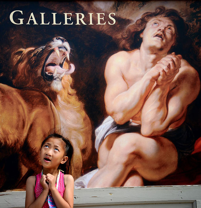 My Daughter Imitates Art That She Sees In Museums We Visit