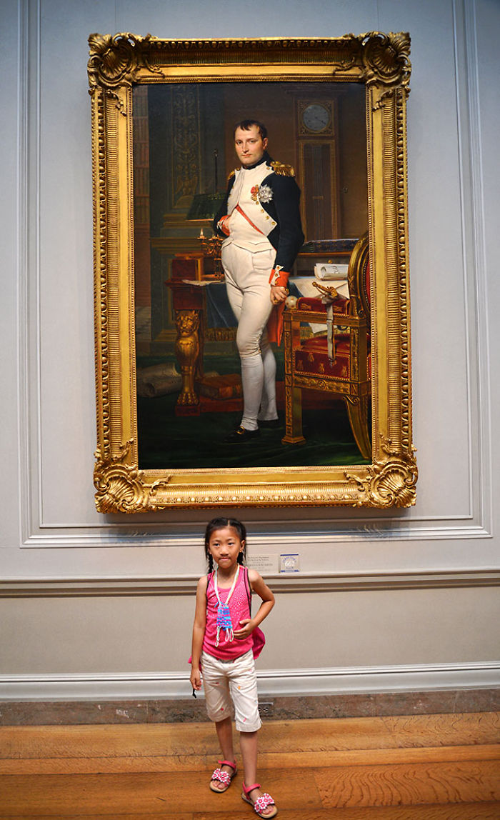 My Daughter Imitates Art That She Sees In Museums We Visit