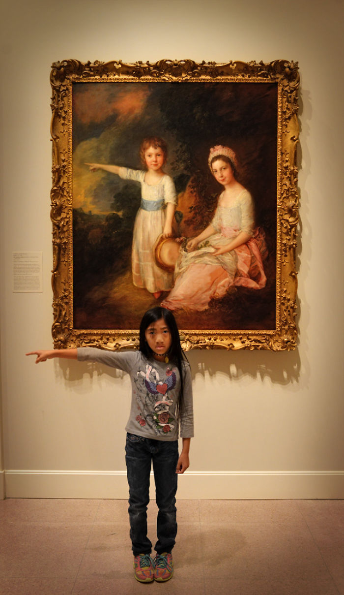 My Daughter Imitates Art That She Sees In Museums We Visit My Daughter Imitates Art That She Sees In Museums We Visit