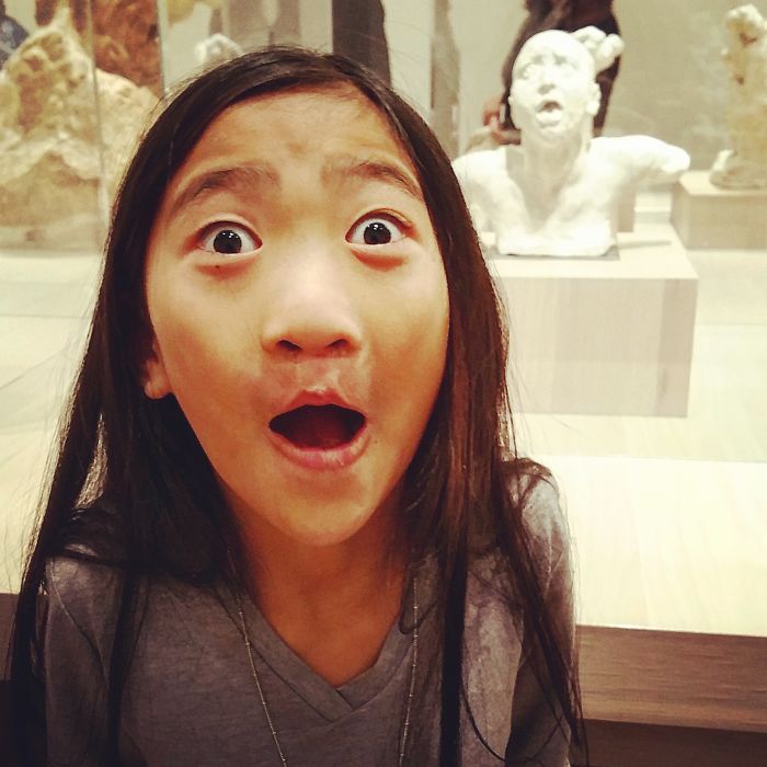 My Daughter Imitates Art That She Sees In Museums We Visit My Daughter Imitates Art That She Sees In Museums We Visit