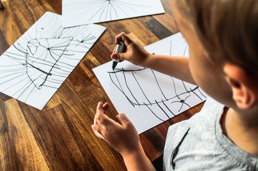 I Collaborate With My 3-Year-Old To Create Modern Art I Collaborate With My 3-Year-Old To Create Modern Art