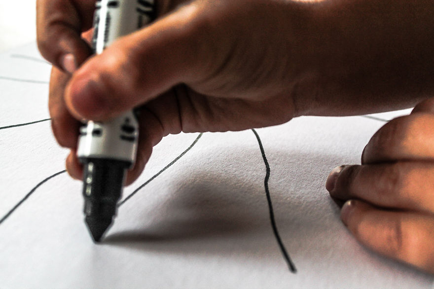 I Collaborate With My 3-Year-Old To Create Modern Art I Collaborate With My 3-Year-Old To Create Modern Art