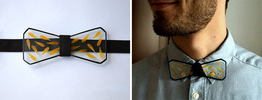 Nature-Inspired Accessories With Real Flowers Inside