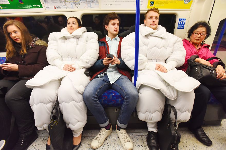 Duvet Suit For People Who Love To Sleep Anywhere, Anytime Duvet Suit For People Who Love To Sleep Anywhere, Anytime