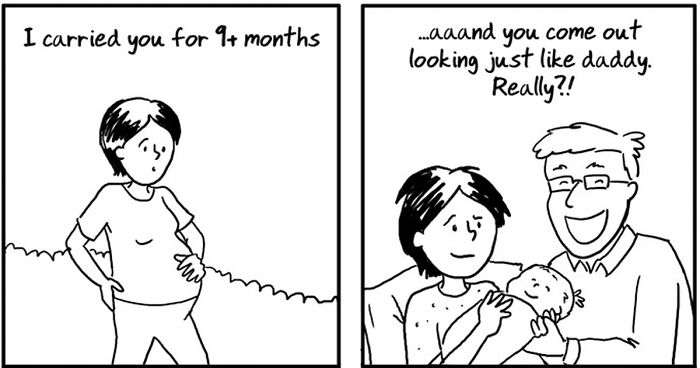 45 Comics That Accurately Capture The First Year Of Motherhood