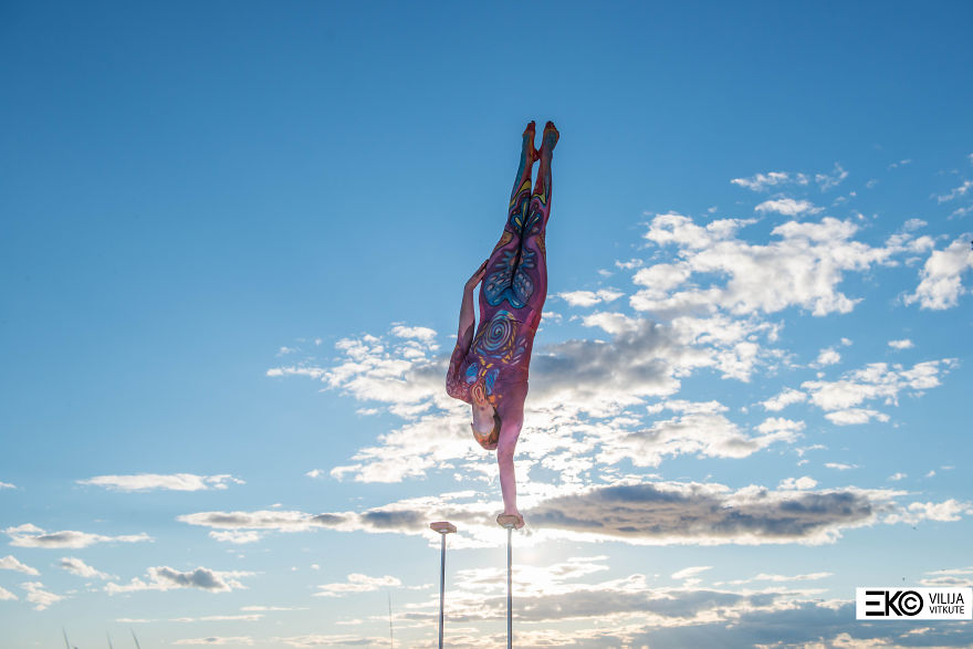 Photographer Einar Kling – Odencrants & Bodypainter Vilija Vitkute Creates "body Canvas" Series