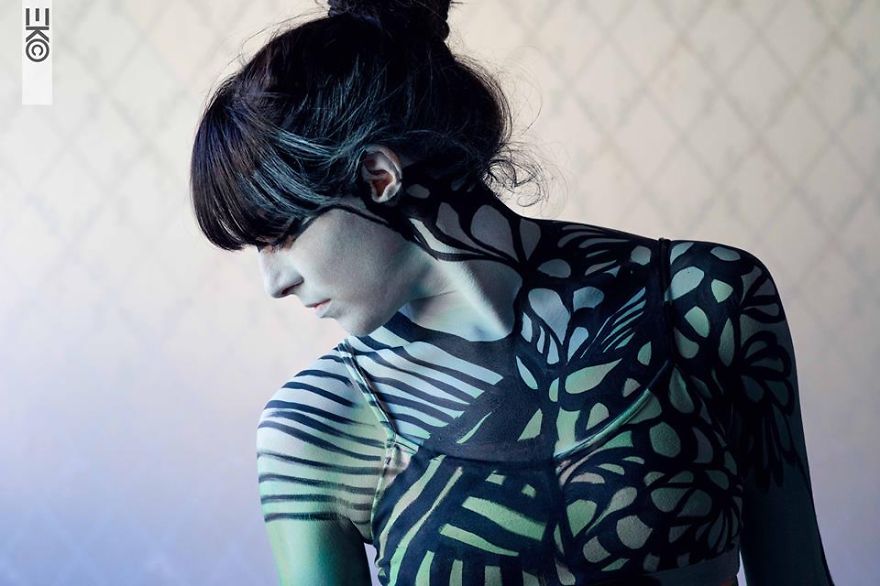 Photographer Einar Kling – Odencrants & Bodypainter Vilija Vitkute Creates "body Canvas" Series Photographer Einar Kling – Odencrants & Bodypainter Vilija Vitkute Creates "body Canvas" Series
