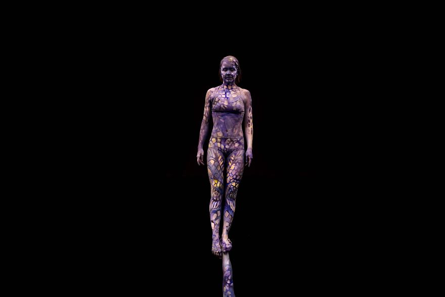 Photographer Einar Kling – Odencrants & Bodypainter Vilija Vitkute Creates "body Canvas" Series