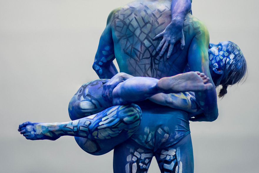 Photographer Einar Kling – Odencrants & Bodypainter Vilija Vitkute Creates "body Canvas" Series