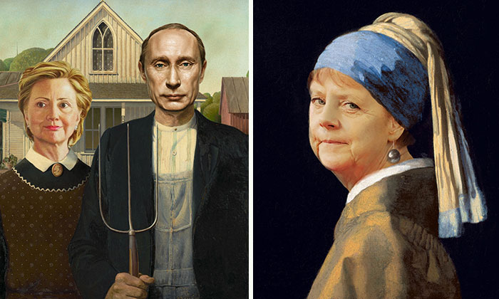Politicians Placed Into Classic Masterpiece Paintings