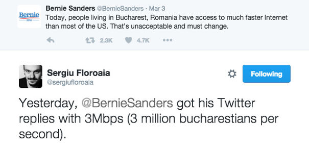 I'm A Romanian Comedian And Here's What I Replied To Bernie Sanders' Condescending Tweet