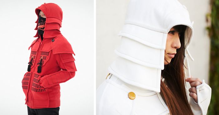 Samurai Armor Hoodies From Japan