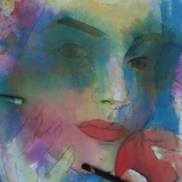 Speed Painting Inspired By Biblical Event Garden Of Eden