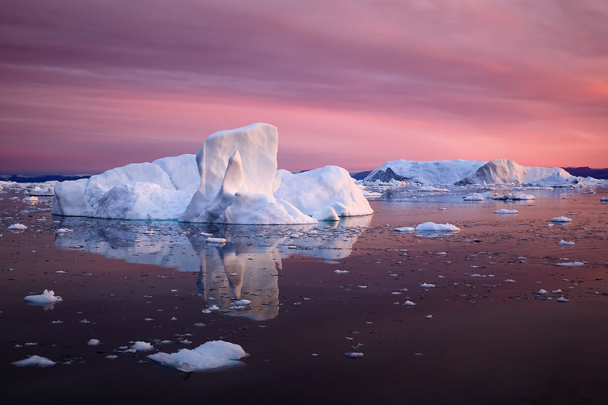 The Icebergs Of Disko Bay That I Captured From A Russian Yacht Near Greenland The Icebergs Of Disko Bay That I Captured From A Russian Yacht Near Greenland