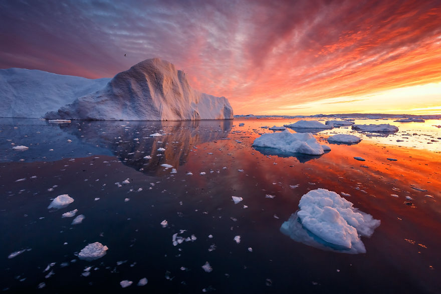 The Icebergs Of Disko Bay That I Captured From A Russian Yacht Near Greenland The Icebergs Of Disko Bay That I Captured From A Russian Yacht Near Greenland