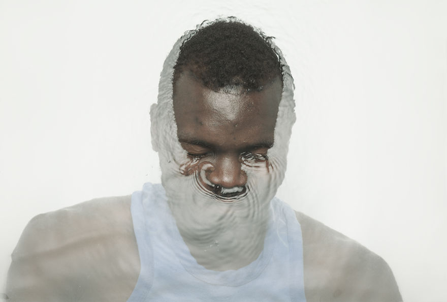 These Water Portraits Reveal The Emotional Variety Of Humans In Distress