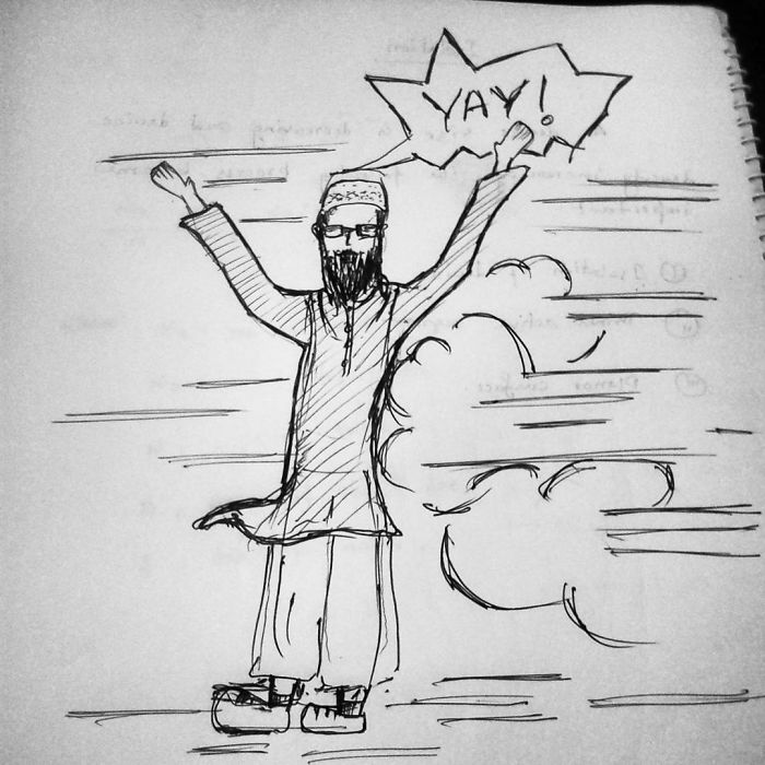 To Survive A Boring Class I Doodle