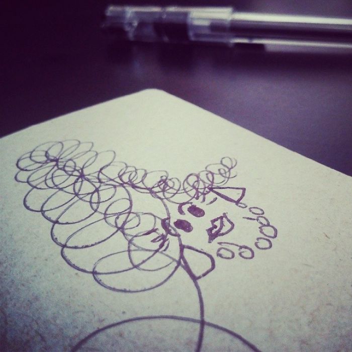 To Survive A Boring Class I Doodle