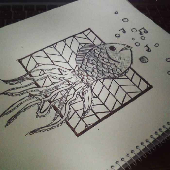 To Survive A Boring Class I Doodle