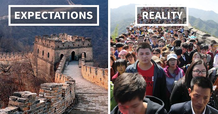 Vacation Destinations Expectations Vs. Reality (40 Pics)