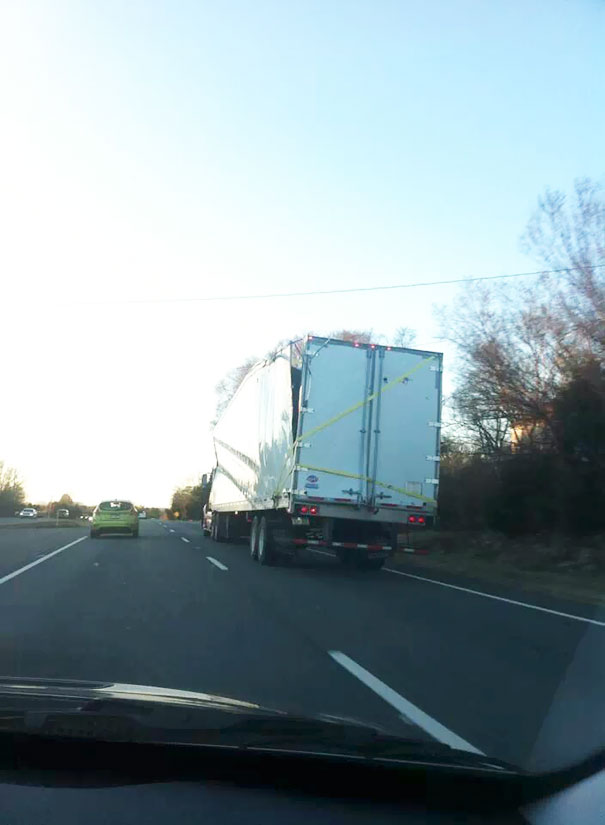 It's Nothing Two Poorly Positioned Yellow Straps Can't Fix