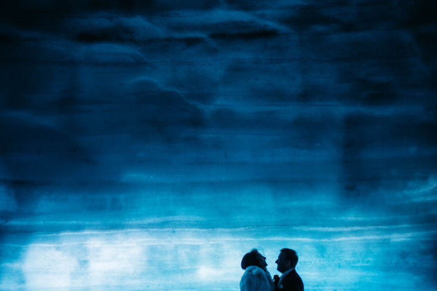 'I Do' Inside A Glacier In Iceland 'I Do' Inside A Glacier In Iceland