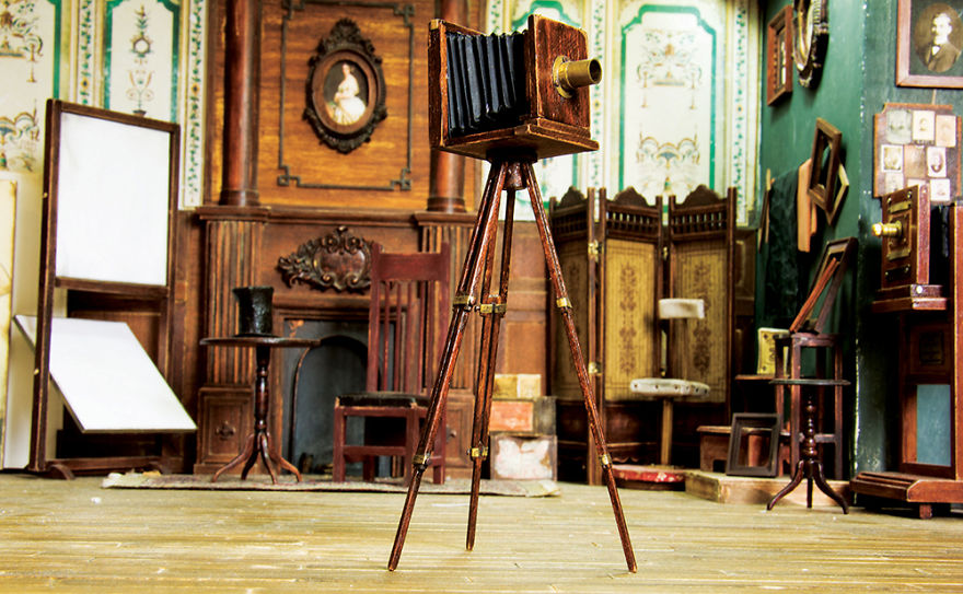 I Built A Miniature 1900s Photo Studio In Honor Of An Old Photographer I Built A Miniature 1900s Photo Studio In Honor Of An Old Photographer
