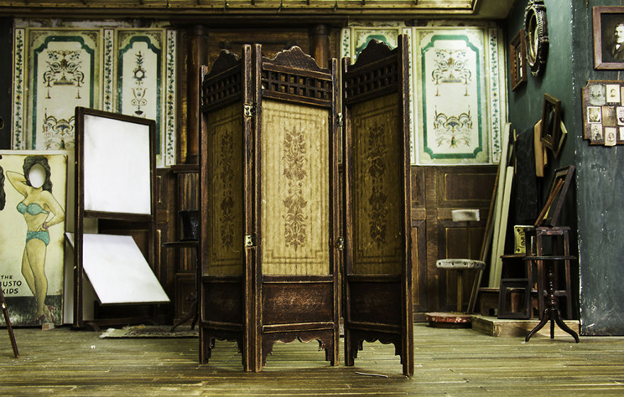 I Built A Miniature 1900s Photo Studio In Honor Of An Old Photographer I Built A Miniature 1900s Photo Studio In Honor Of An Old Photographer