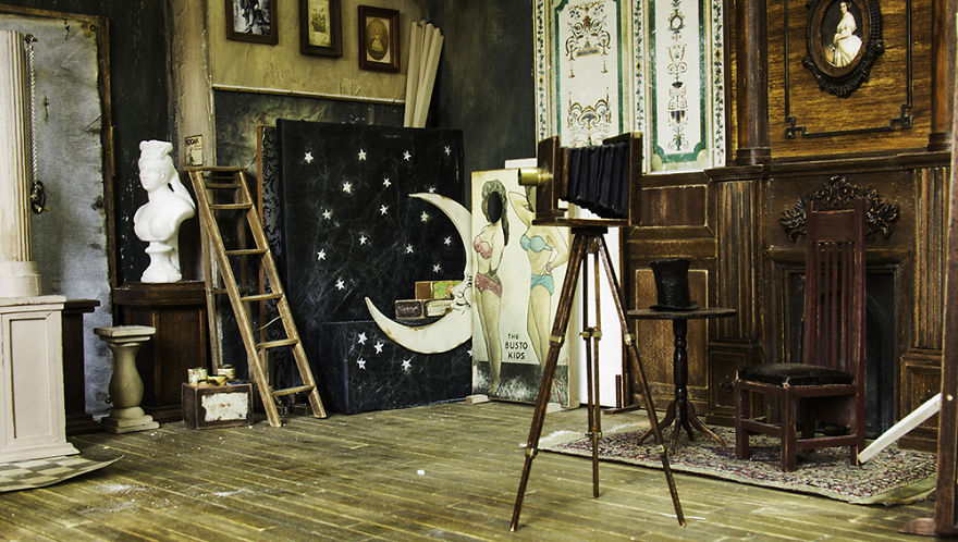 I Built A Miniature 1900s Photo Studio In Honor Of An Old Photographer I Built A Miniature 1900s Photo Studio In Honor Of An Old Photographer